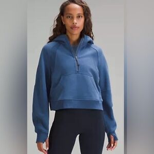 Lululemon Scuba oversized half zip hoodie